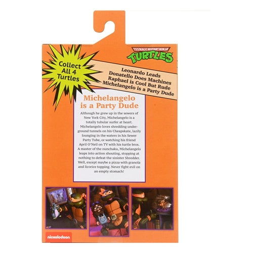 Tortues Ninja (Cartoon) figurine Ultimate Michelangelo VHS 18 cm