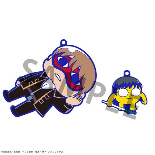 Gintama x Okawabukubu assortiment charms caoutchouc Rubber Mascot Buddycolle Gintama Oshanti 7 cm (8)