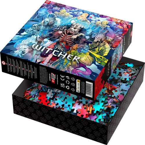 The Witcher puzzle Gaming Monster Faction (500 pièces)