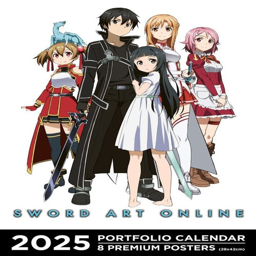 Sword Art Online Portfolio calendrier 2025 *ANGLAIS*