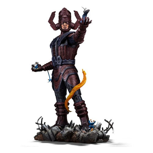 Fantastic Four statuette 1/20 Demi Art Scale Statue Galactus Battle Diorama Deluxe 80 cm