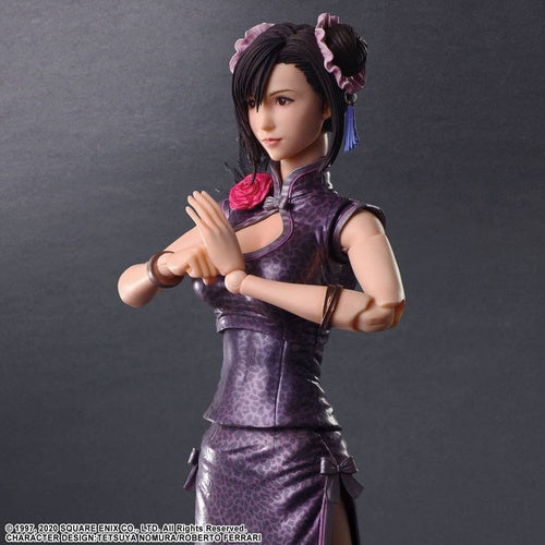 Final Fantasy VII Remake Play Arts Kai figurine Tifa Lockhart Sporty Dress Ver. 25 cm