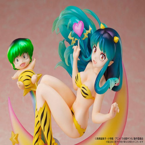 Urusei Yatsura PVC Statue 1/7 Lum & Ten Box Cafe & Space Collaboration 20 cm