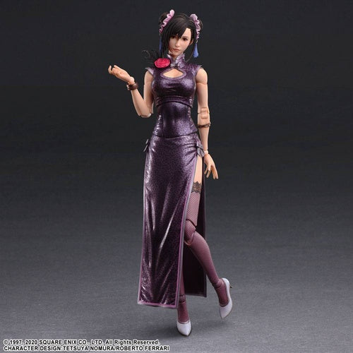 Final Fantasy VII Remake Play Arts Kai figurine Tifa Lockhart Sporty Dress Ver. 25 cm