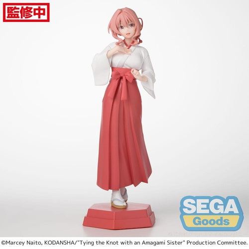 Tying the Knot with an Amagami Sister statuette PVC Desktop x Decorate Collections Yuna Amagami 16 cm