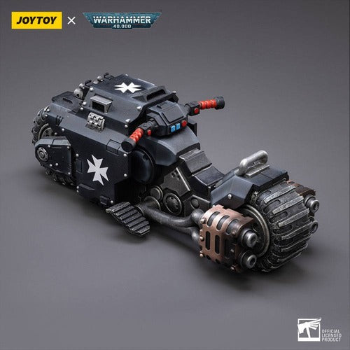 Warhammer 40k véhicule 1/18 Black Templars Outrider Bike 22 cm