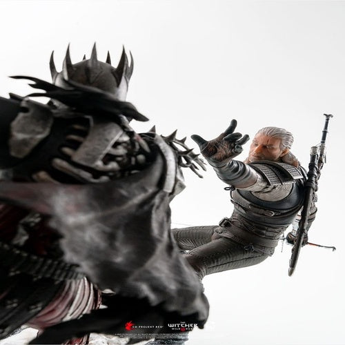 The Witcher 3: Wild Hunt statuette 1/6 Diorama Geralt vs Eredin 50 cm