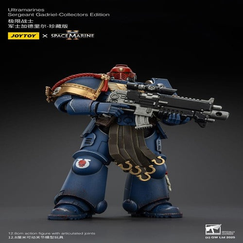 Warhammer 40,000: Space Marine 2 figurine Ultramarines Sergeant Gadriel Collectors Edition 13 cm