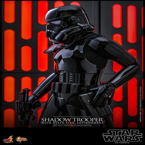 Star Wars figurine Movie Masterpiece 1/6 Shadow Trooper with Death Star Environment 30 cm