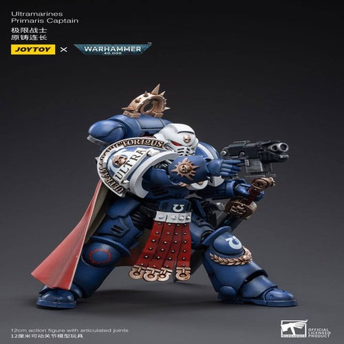 Warhammer 40k figurine 1/18 Ultramarines Primaris Captain 12 cm