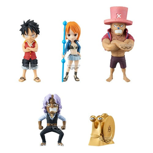 One Piece présentoir mini figurines WCF Enies Lobby 1 7 cm (12)