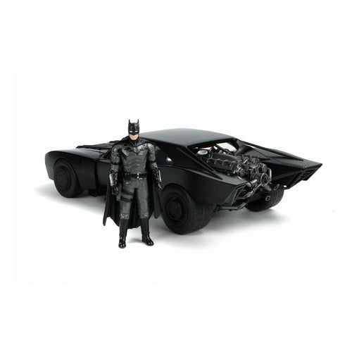 Batman 2022 1/18 Hollywood Rides 2022 Batmobile métal avec figurine