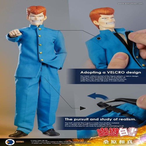 Yu Yu Hakusho figurine 1/6 Kazuma Kuwabara 30 cm