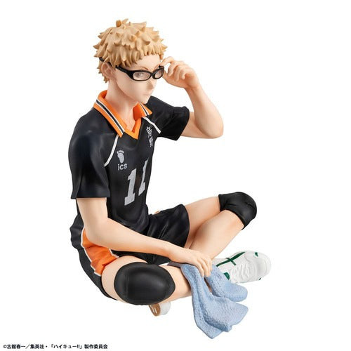 Haikyu!! G.E.M. Series statuette PVC Kei Tsukishima Palm Size 9 cm