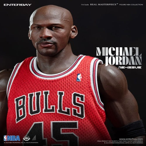 NBA Collection figurine Real Masterpiece 1/6 Michael Jordan I'm Back Edition Limited 30 cm
