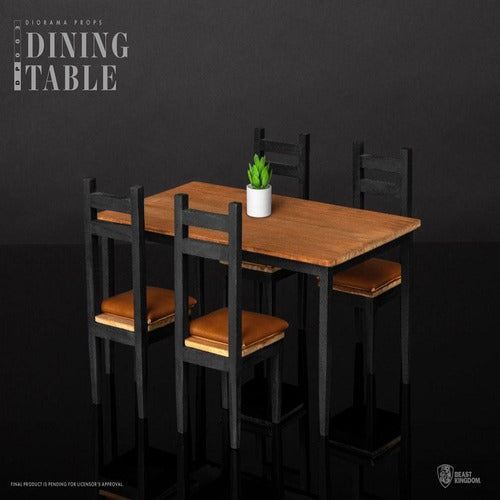 Diorama Props Series accessoires pour figurines Dining Table Set