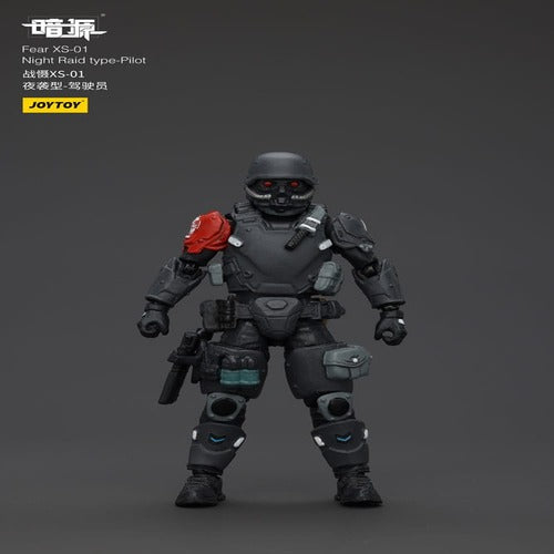 Battle For the Stars figurine Fear XS-01 Night Raid type-Pilot 12 cm