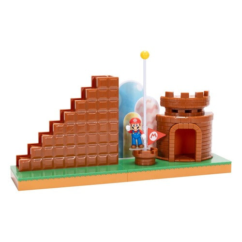 World of Nintendo Super Mario Playset End Level
