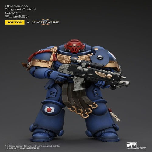 Warhammer 40k figurine 1/18 Uitramarines Sergeant Gadriel 13 cm
