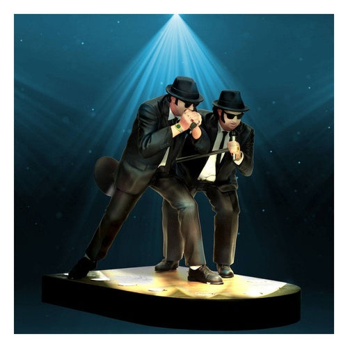 Blues Brothers statue PVC Jake & Elwood On Stage 17 cm