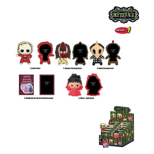 Beetlejuice 3D Magnete Series 1 Display (12)
