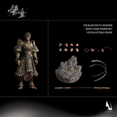 Black Myth: Wukong figurine 1/6 Great Sage Armor Wukong 40 cm