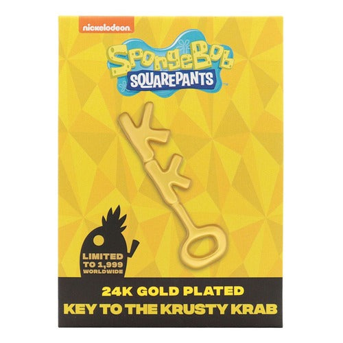 Bob l´éponge réplique Crabe Croustillant 24k Gold Plated