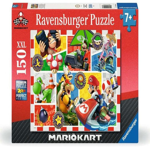 Super Mario puzzle pour enfants XXL Fun with Mario Kart (150 pièces)