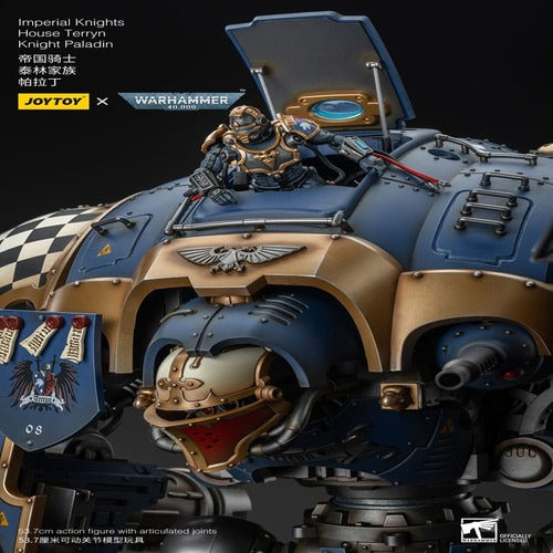Warhammer 40k figurine 1/18 Imperial Knights House Terryn Knight Paladin 54 cm