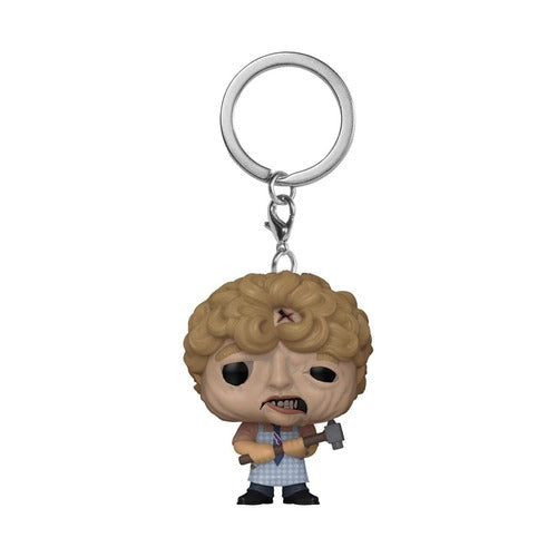 Texas Chainsaw Massacre présentoir porte-clés Pocket POP! Viny Leatherface 4 cm (12)