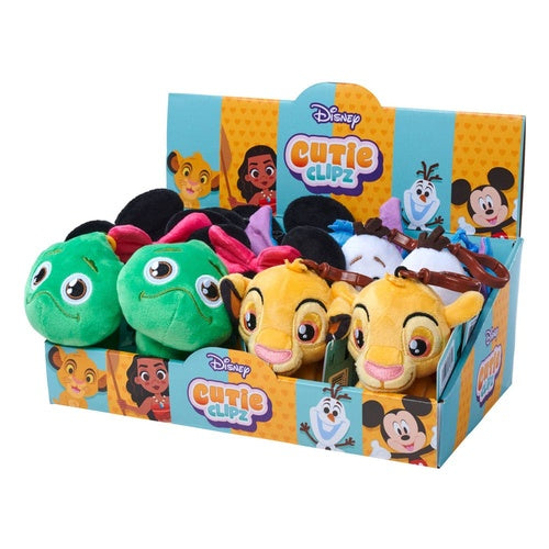 Disney assortiment porte-clés peluche Cutie Clipz (12)