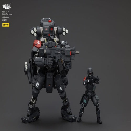 Battle For the Stars figurine Fear XS-01 Night Raid type 18 cm
