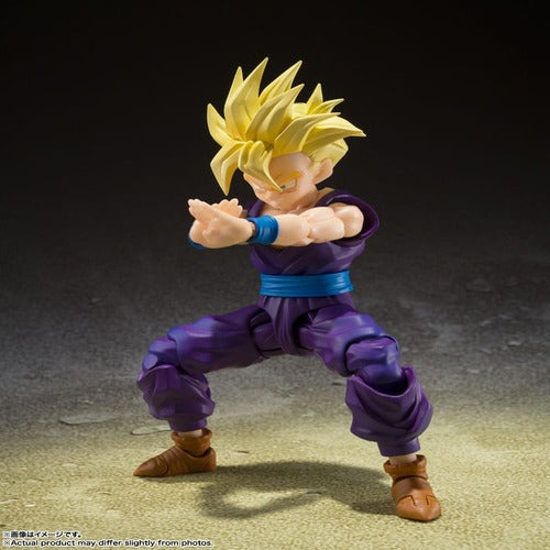 Dragon Ball Z S.H. Figuarts Actionfigur Super Saiyan Son Gohan - The Warrior Who Surpassed Goku 11 cm