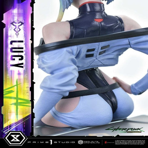 Cyberpunk: Edgerunners Real Elite Masterline Series Statue 1/4 Lucy Deluxe Bonus Version 50 cm