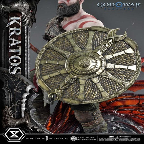 God of War: Ragnarok Real Elite Masterline Series Statue 1/3 Kratos 95 cm