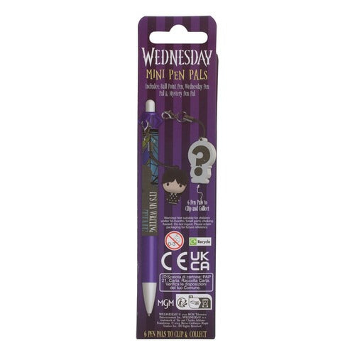 Wednesday Mini Stiftfreund Kugelschreiber & Anhänger Set