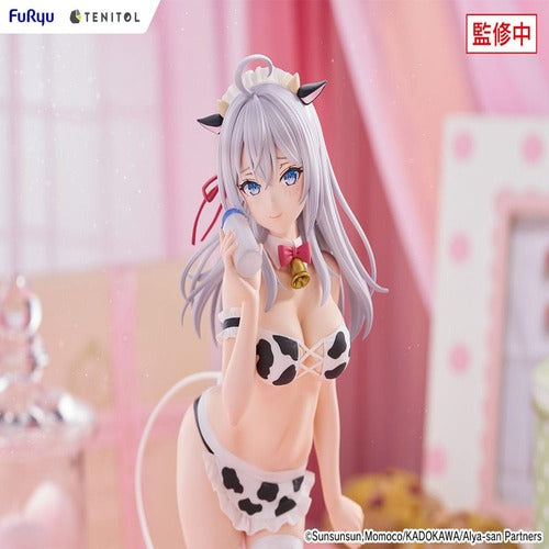 Alya Sometimes Hides Her Feelings in Russian statuette PVC Tenitol Tall Alya Cow Costume Ver. 29 cm