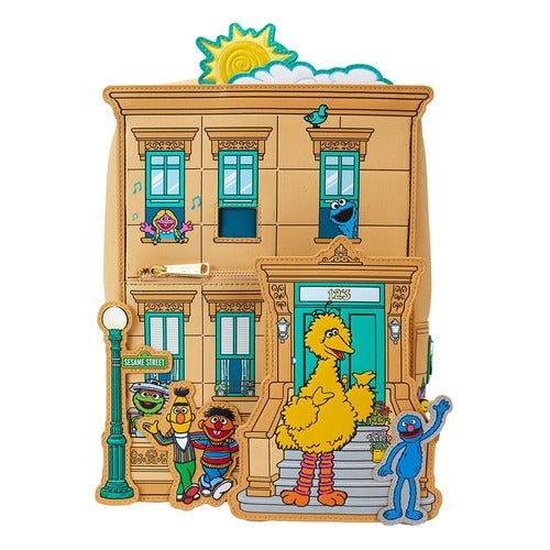1, Rue Sésame Street by Loungefly Mini sac à dos Corner