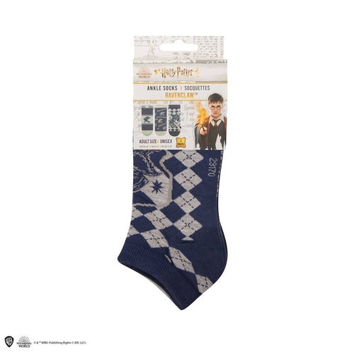 Harry Potter pack 3 paires de socquettes Ravenclaw