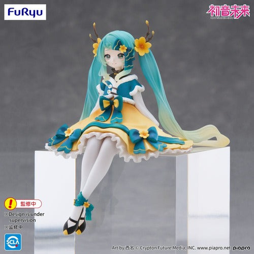 Hatsune Miku statuette PVC Noodle Stopper Hatsune Miku 2025 Chinese New Year Ver. 14 cm
