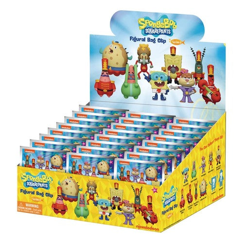 Bob l´éponge présentoir porte-clés sac à dos 3D Series 6 (24)