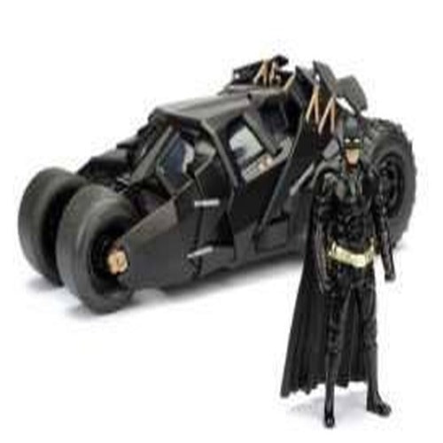 Batman The Dark Knight 1/24 2008 Batmobile métal avec figurine