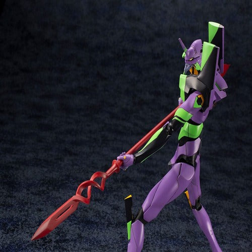 Evangelion: 3.0 + 1.0 Thrice Upon a Time Plastic Model Kit 1/400 Evangelion Test Type-01 with Spear of Cassius 19 cm