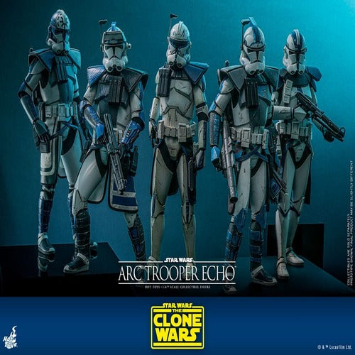Star Wars: The Clone Wars figurine 1/6 Arc Trooper Echo 30 cm