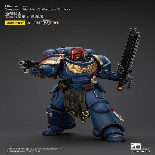 Warhammer 40,000: Space Marine 2 figurine Ultramarines Sergeant Gadriel Collectors Edition 13 cm