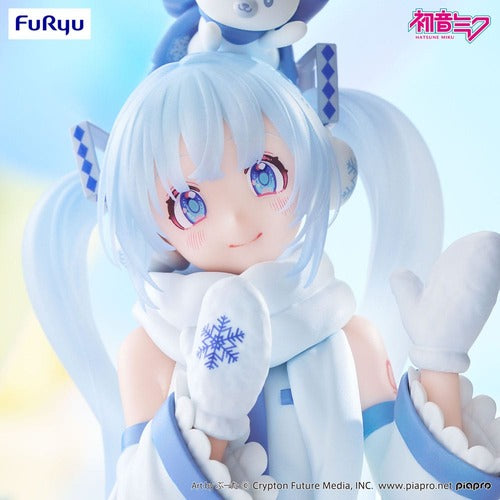 Hatsune Miku statuette PVC Noodle Stopper Snow Miku Sky Town 10th Ver. 10 cm