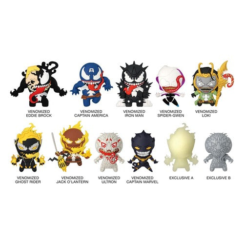 Venom présentoir porte-clés sac à dos 3DSeries 1 (24)