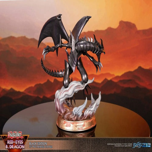 Yu-Gi-Oh! statuette PVC Red-Eyes B. Dragon Black Colour 33 cm