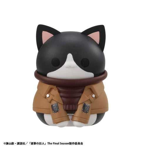 Attack on Titan Mega Cat Project Attack on Tinyan assortiment trading figures Gathering Scout Regiment danyan! 3 cm (8)
