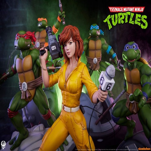 Teenage Mutant Ninja Turtles Premier Series Statue 1/4 April O'Neil 46 cm